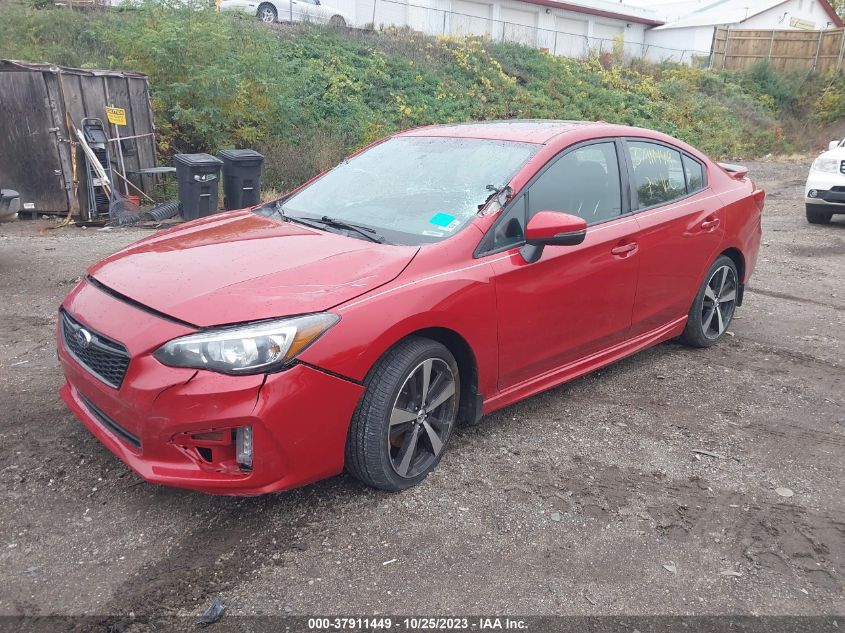 2017 SUBARU IMPREZA 2.0I SPORT 4S3GKAM63H3624947