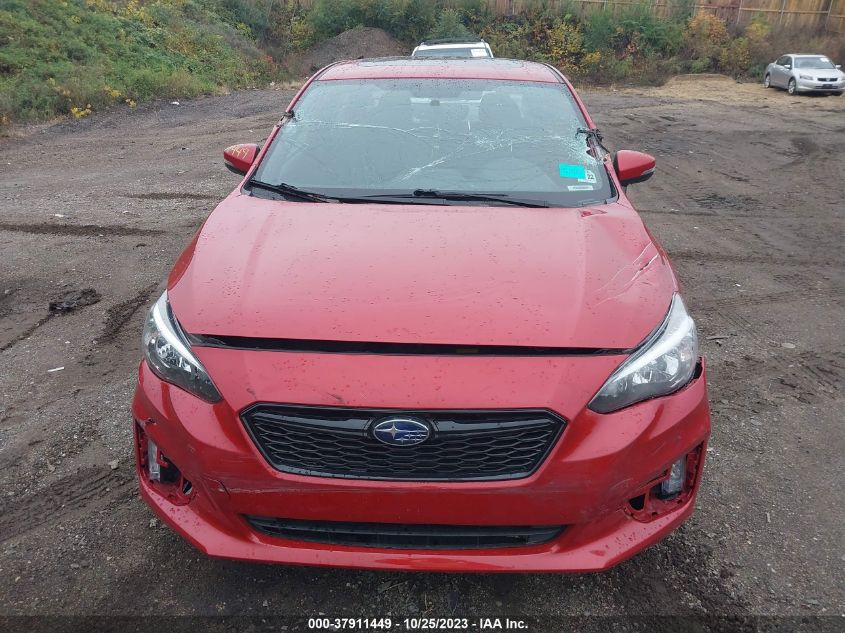 2017 SUBARU IMPREZA 2.0I SPORT 4S3GKAM63H3624947