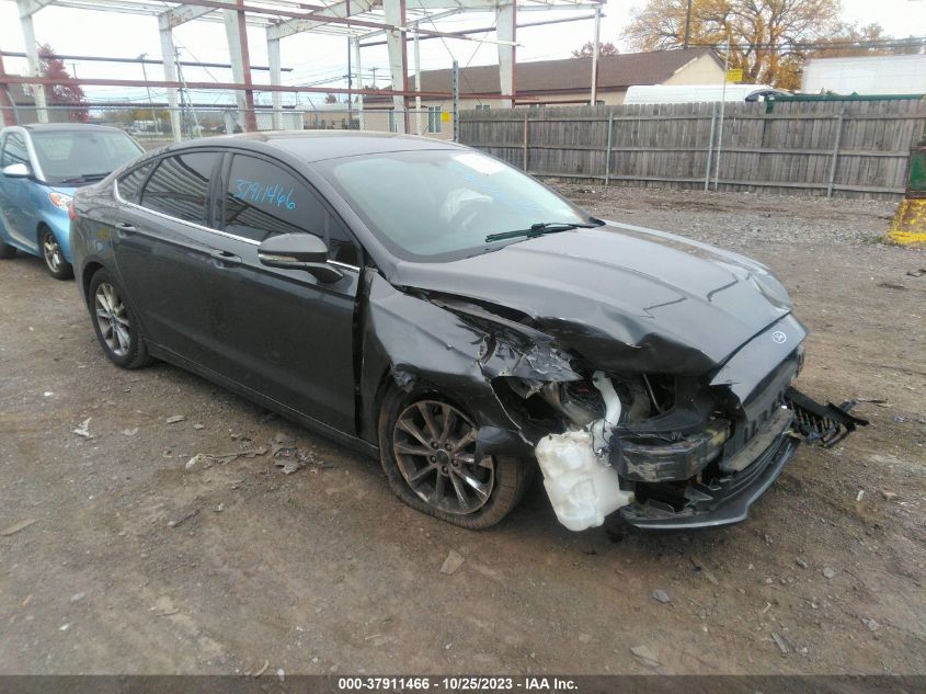 2017 FORD FUSION SE - 3FA6P0HD0HR136787