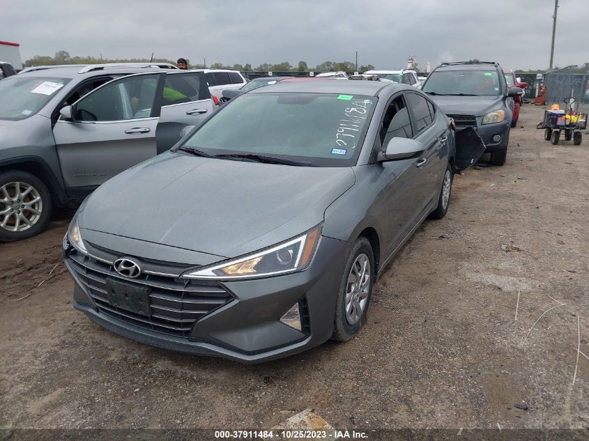 2019 HYUNDAI ELANTRA SE - KMHD74LF7KU757523