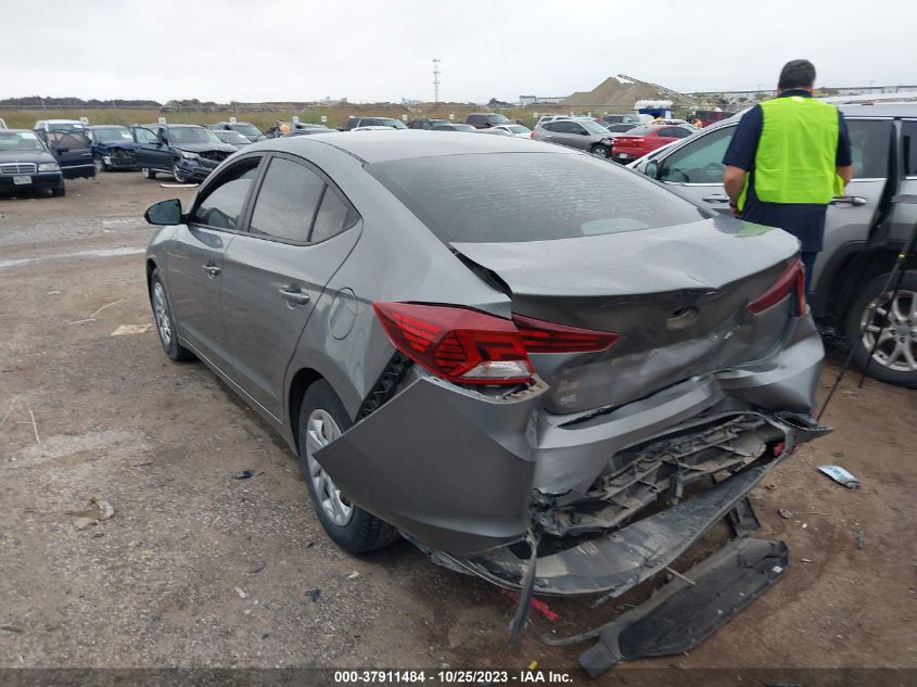 2019 HYUNDAI ELANTRA SE - KMHD74LF7KU757523