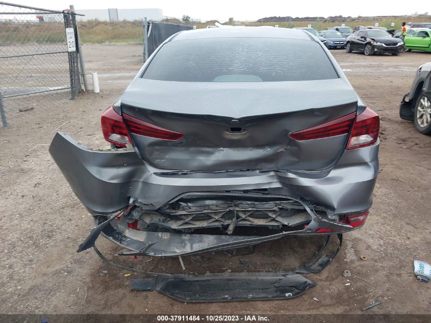 2019 HYUNDAI ELANTRA SE - KMHD74LF7KU757523