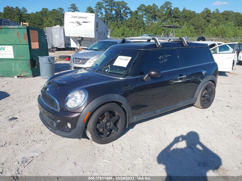 2013 MINI COOPER CLUBMAN S WMWZG3C58DT576755