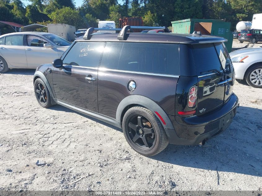 2013 MINI COOPER CLUBMAN S WMWZG3C58DT576755