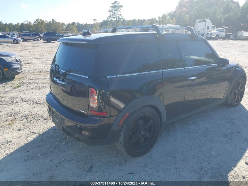 2013 MINI COOPER CLUBMAN S WMWZG3C58DT576755