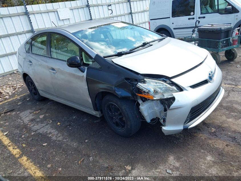 2013 TOYOTA PRIUS ONE/TWO/THREE/FOUR/FIVE - JTDKN3DU2D1681576
