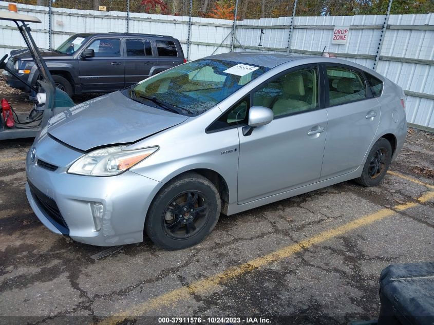 2013 TOYOTA PRIUS ONE/TWO/THREE/FOUR/FIVE - JTDKN3DU2D1681576
