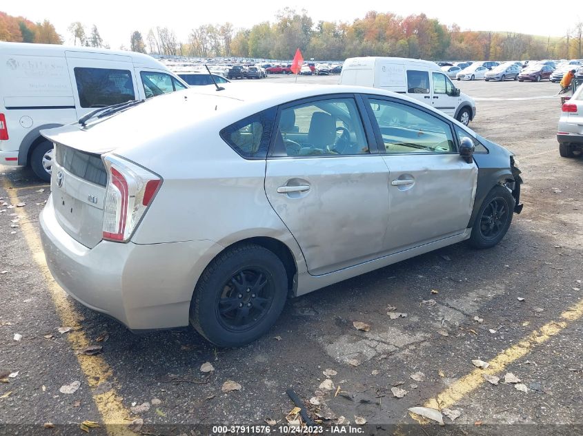 2013 TOYOTA PRIUS ONE/TWO/THREE/FOUR/FIVE - JTDKN3DU2D1681576