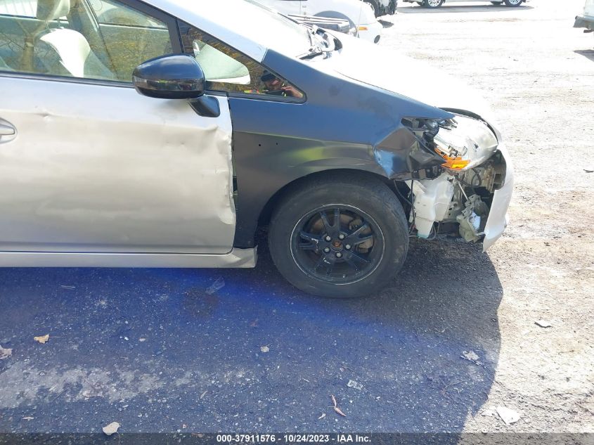 2013 TOYOTA PRIUS ONE/TWO/THREE/FOUR/FIVE - JTDKN3DU2D1681576