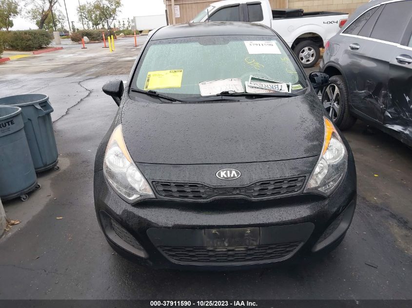 2013 KIA RIO LX - KNADM5A37D6246314