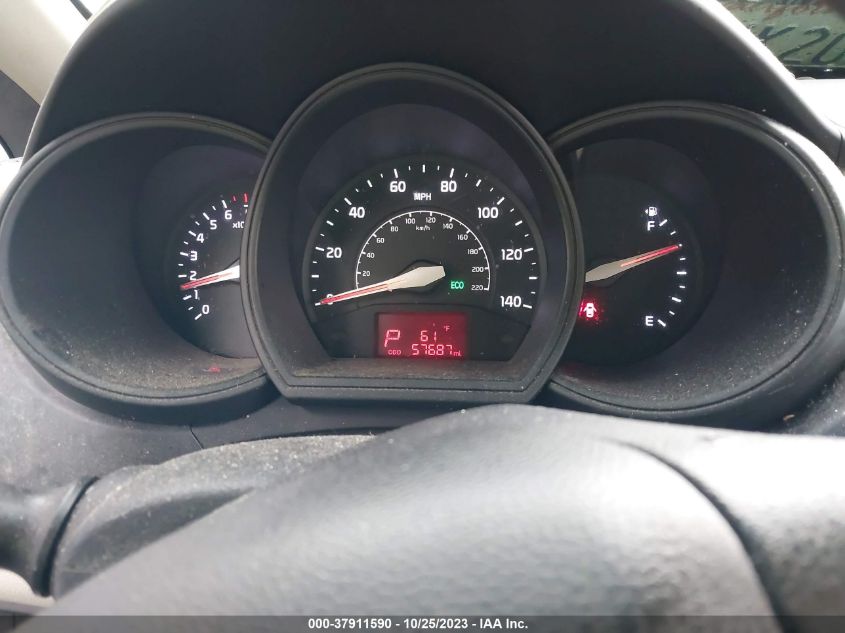 2013 KIA RIO LX - KNADM5A37D6246314