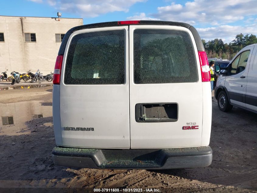 2020 GMC SAVANA CARGO RWD 2500 REGULAR WHEELBASE WORK VAN 1GTW7AFG3L1163823