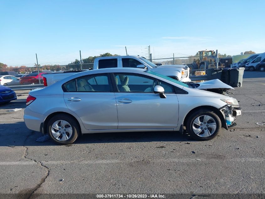 2013 HONDA CIVIC LX - 2HGFB2F55DH588046