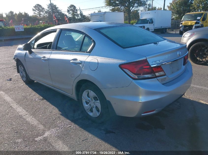 2013 HONDA CIVIC LX - 2HGFB2F55DH588046