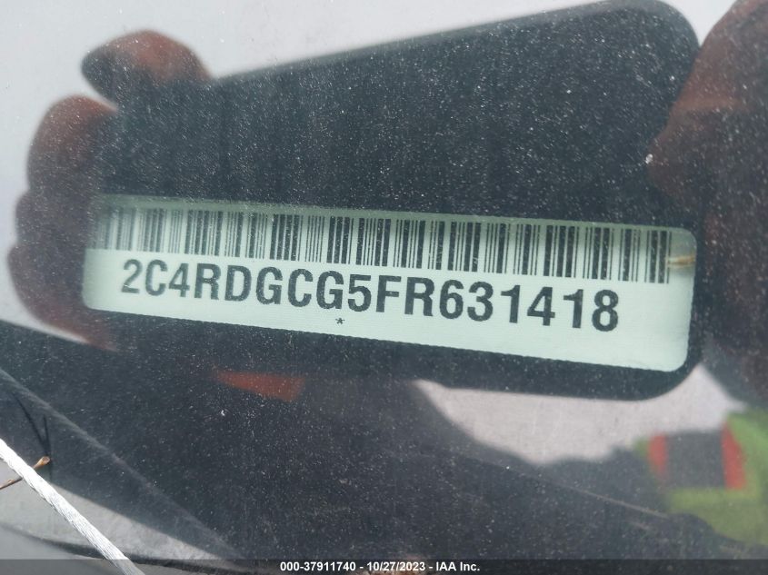 2015 DODGE GRAND CARAVAN SXT - 2C4RDGCG5FR631418