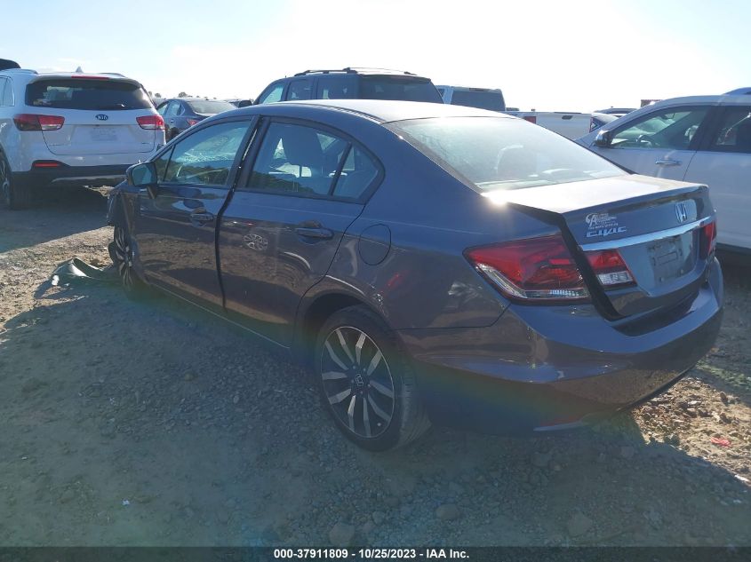 2014 HONDA CIVIC EX-L - 19XFB2F90EE080923