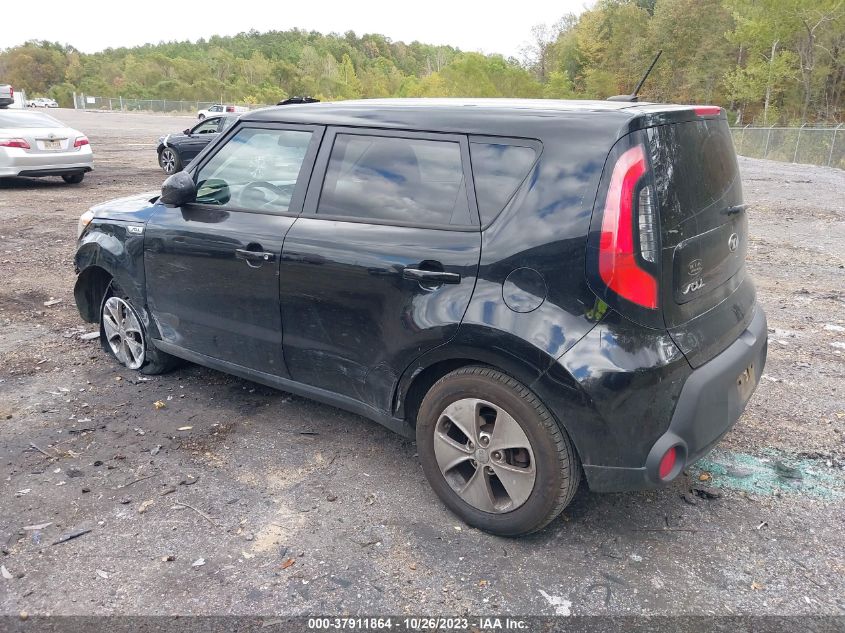 2015 KIA SOUL BASE - KNDJN2A24F7207931