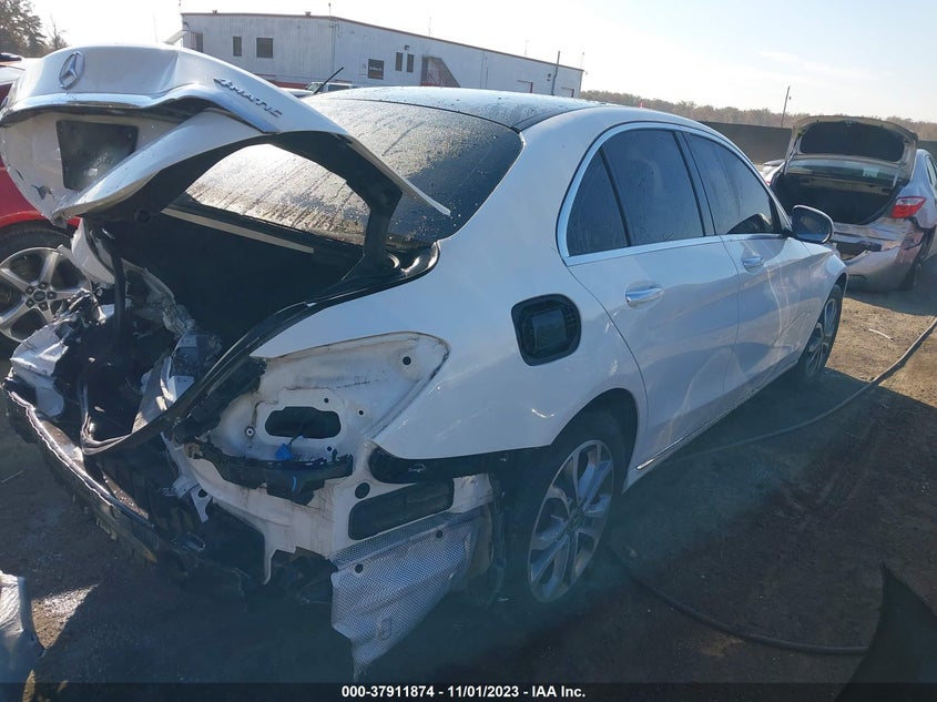 VIN WDDWF4KB3JR318728 2018 MERCEDES-BENZ C 300 4MATIC