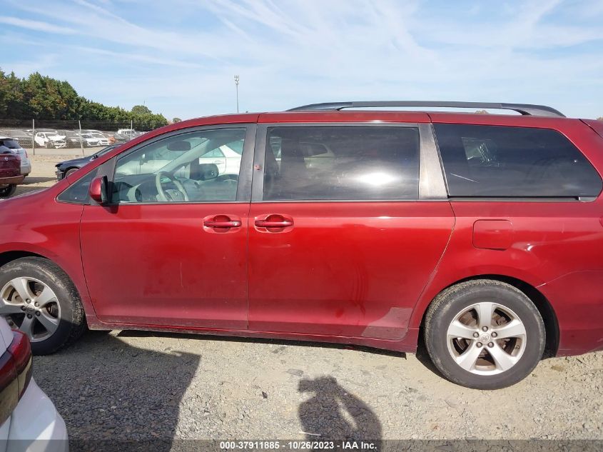 2013 TOYOTA SIENNA LE - 5TDKK3DC2DS381765
