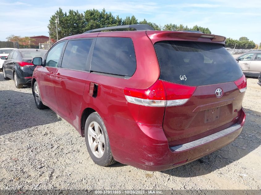 2013 TOYOTA SIENNA LE - 5TDKK3DC2DS381765