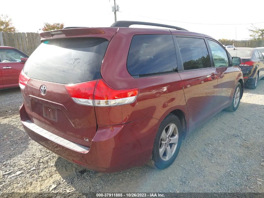 2013 TOYOTA SIENNA LE - 5TDKK3DC2DS381765