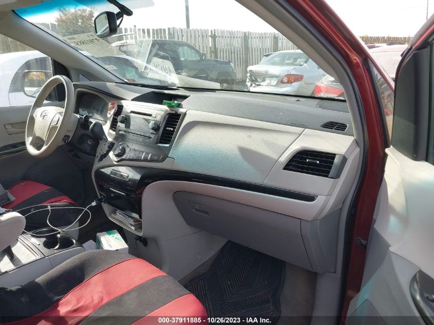2013 TOYOTA SIENNA LE - 5TDKK3DC2DS381765