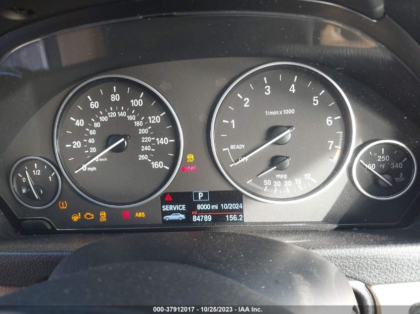 2014 BMW 3 SERIES 320I XDRIVE - WBA3C3C55EF983689
