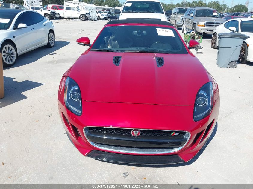 2015 JAGUAR F-TYPE S SAJWA6FU7F8K21479
