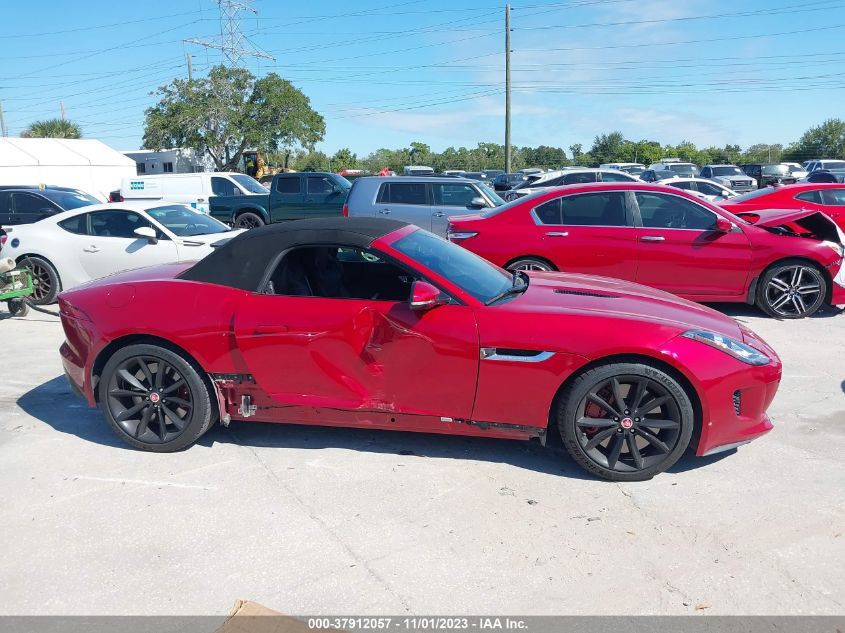 2015 JAGUAR F-TYPE S SAJWA6FU7F8K21479