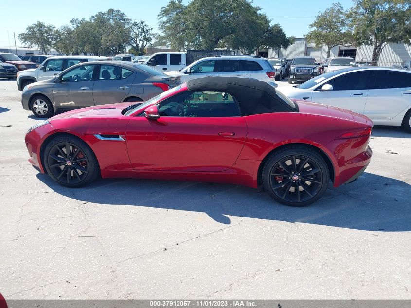 2015 JAGUAR F-TYPE S SAJWA6FU7F8K21479