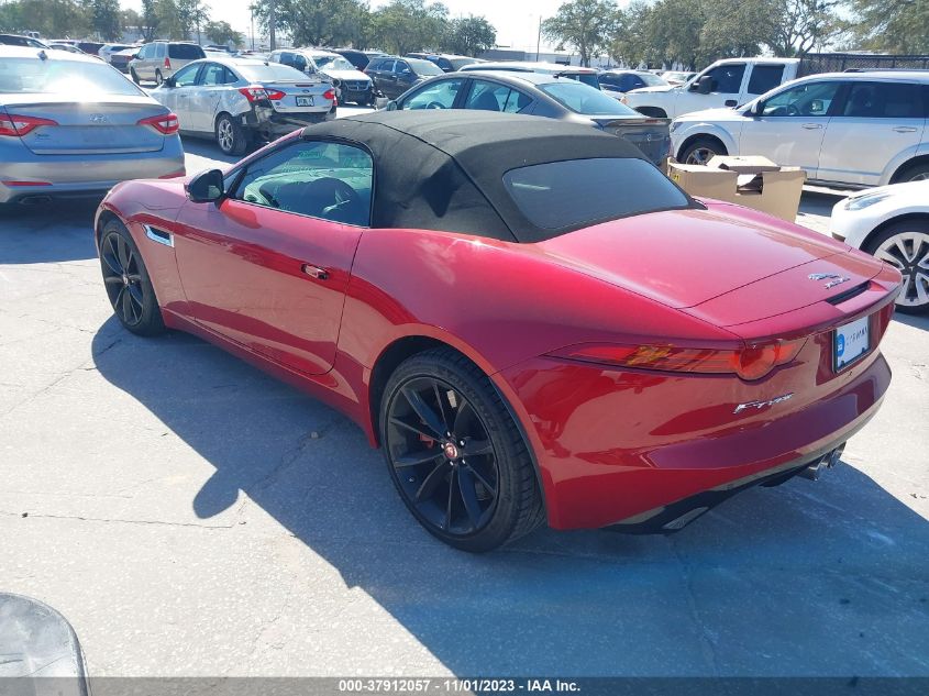 2015 JAGUAR F-TYPE S SAJWA6FU7F8K21479
