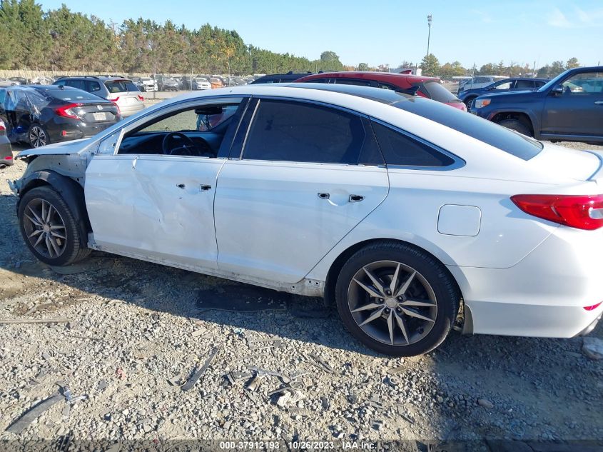 2015 HYUNDAI SONATA 2.0T SPORT - 5NPE34ABXFH033944