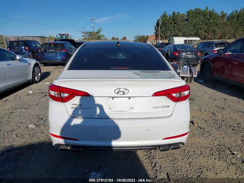 2015 HYUNDAI SONATA 2.0T SPORT - 5NPE34ABXFH033944