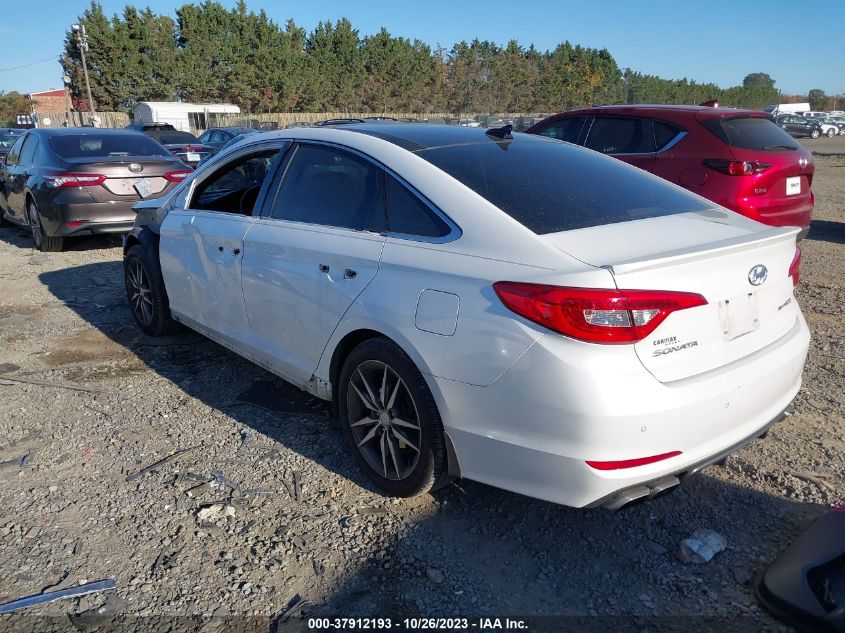 2015 HYUNDAI SONATA 2.0T SPORT - 5NPE34ABXFH033944