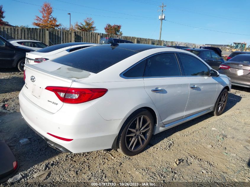 2015 HYUNDAI SONATA 2.0T SPORT - 5NPE34ABXFH033944