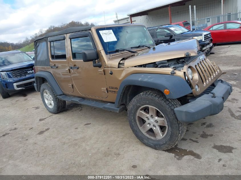 2015 JEEP WRANGLER UNLIMITED SPORT - 1C4BJWDG5FL713905