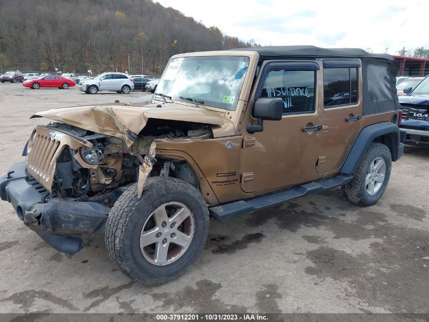 2015 JEEP WRANGLER UNLIMITED SPORT - 1C4BJWDG5FL713905
