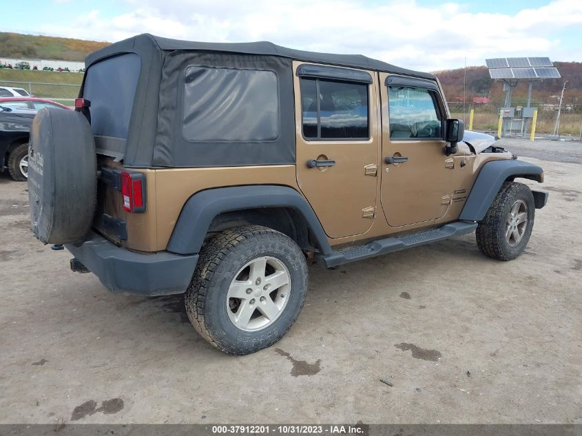 2015 JEEP WRANGLER UNLIMITED SPORT - 1C4BJWDG5FL713905