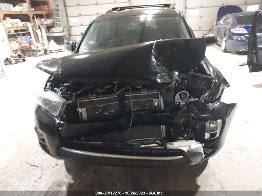 2013 TOYOTA HIGHLANDER HYBRID BASE V6 JTEBC3EH0D2016561