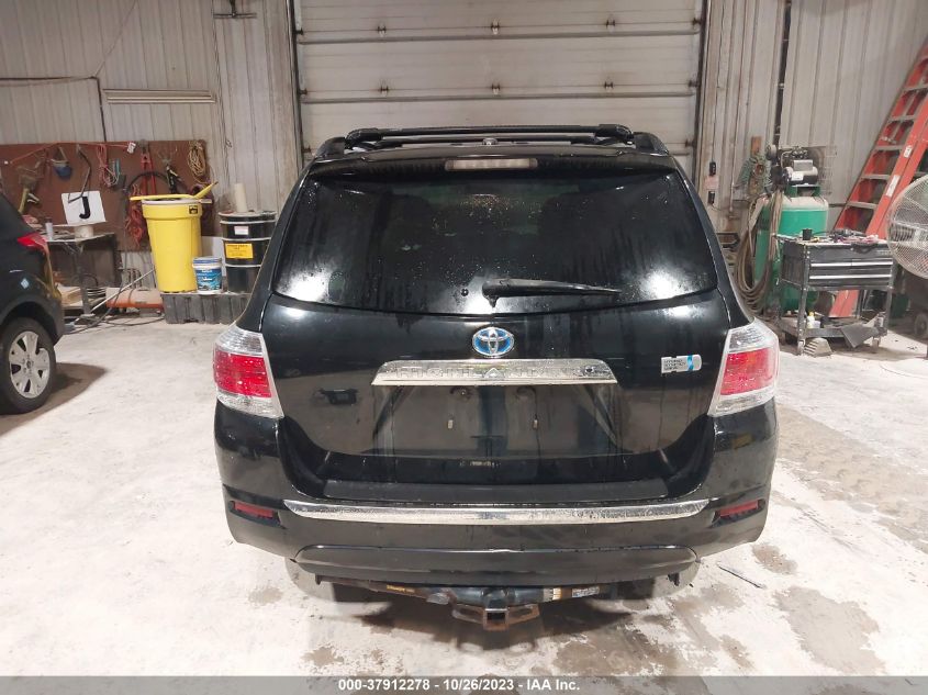 2013 TOYOTA HIGHLANDER HYBRID BASE V6 JTEBC3EH0D2016561
