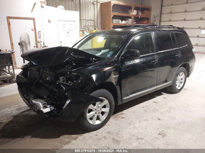 2013 TOYOTA HIGHLANDER HYBRID BASE V6 JTEBC3EH0D2016561