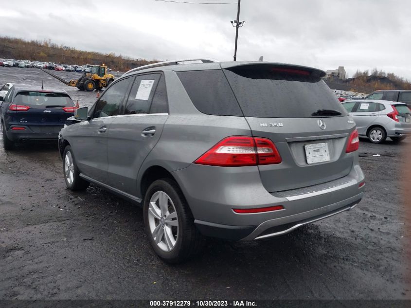 2014 MERCEDES-BENZ ML 350 4JGDA5HB0EA318294