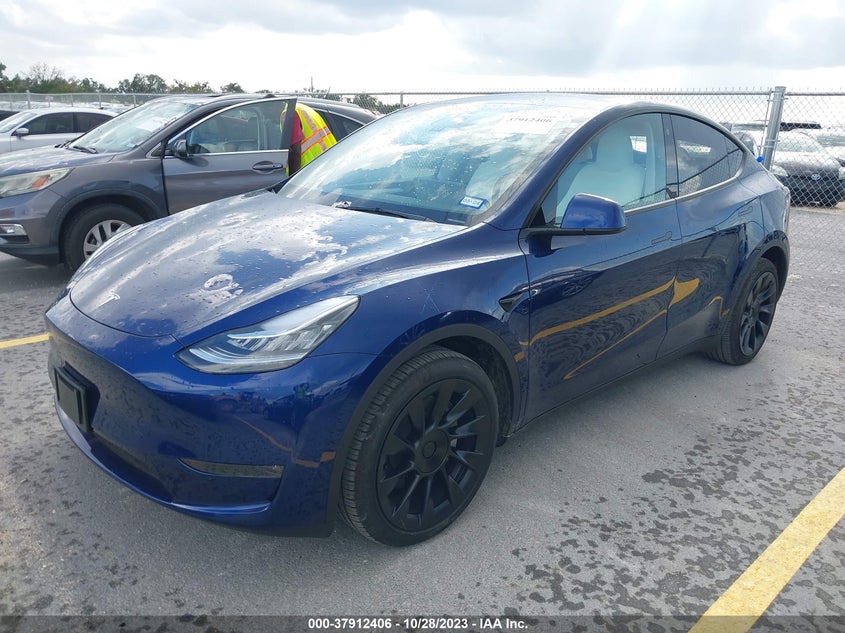 VIN 7SAYGDEE0PA102405 2023 TESLA MODEL Y