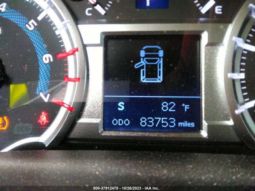 2016 TOYOTA 4RUNNER SR5/LIMITED/SR5 PREMIUM - JTEZU5JR7G5141775