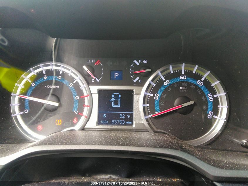 2016 TOYOTA 4RUNNER SR5/LIMITED/SR5 PREMIUM - JTEZU5JR7G5141775