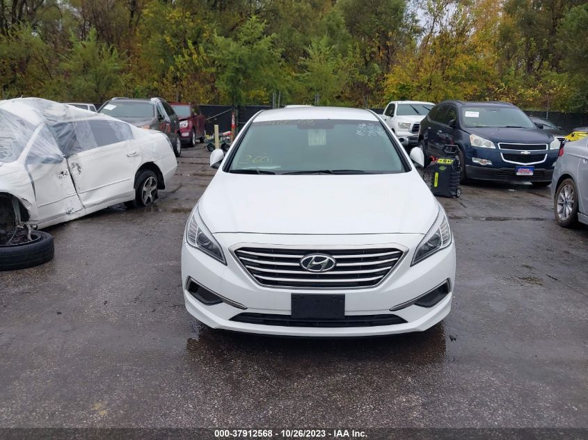 2016 HYUNDAI SONATA 2.4L SE - 5NPE24AF0GH336982