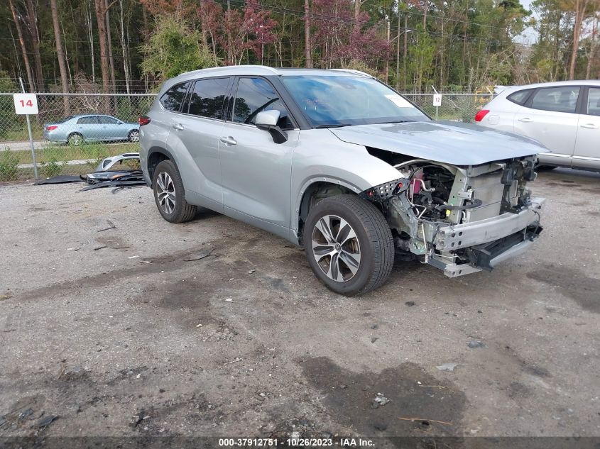5TDGARAH1NS515579 TOYOTA HIGHLANDER HYBRID 2022