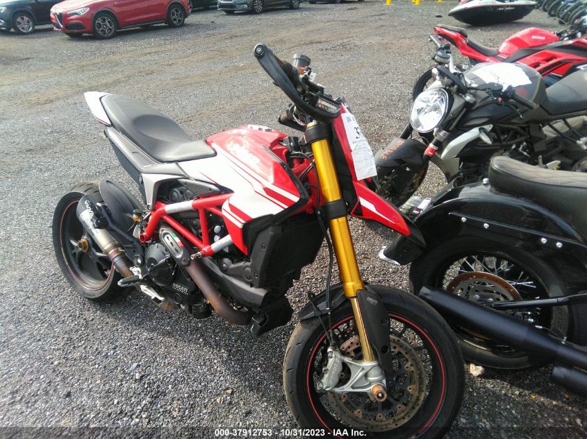 2016 DUCATI HYPERMOTARD 939 - ZDM1YBJS8GB012232
