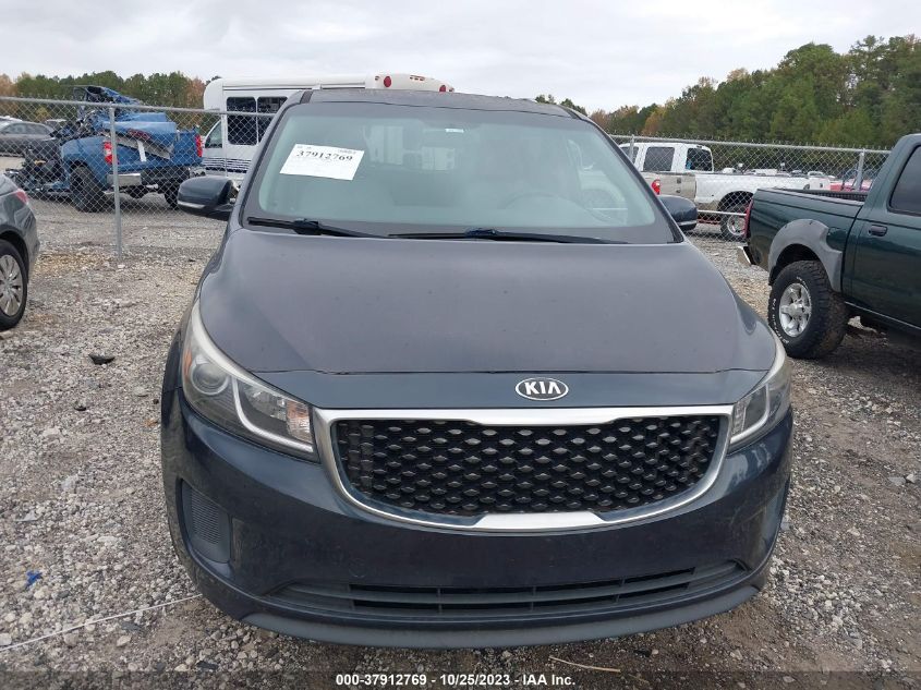 2015 KIA SEDONA LX - KNDMB5C19F6022372