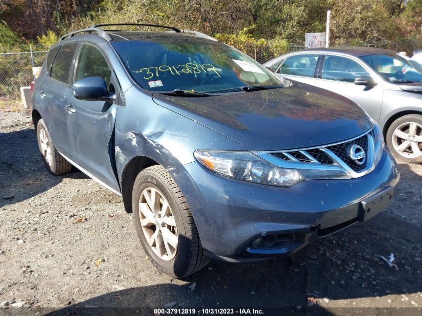 2014 NISSAN MURANO SL - JN8AZ1MW3EW507658